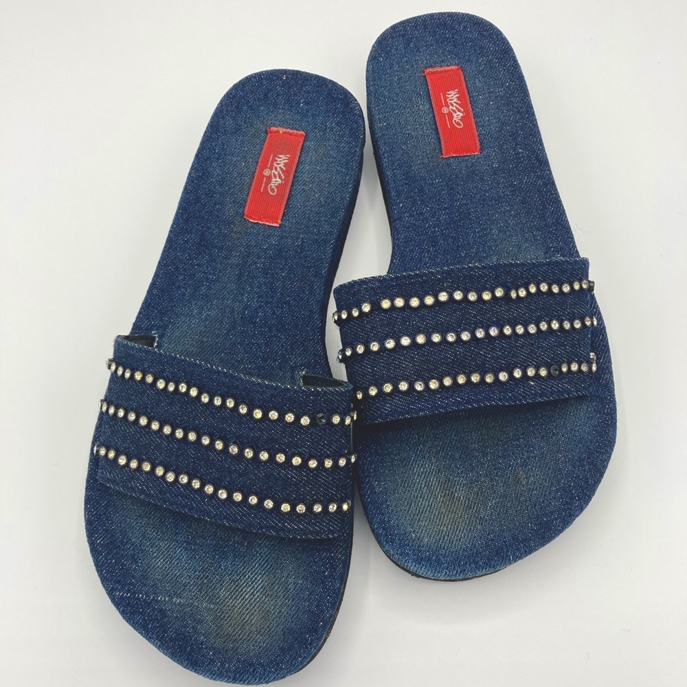 Women’s Denim Slide Sandals